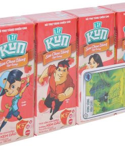 Sữa Kun Hương Kem Dâu