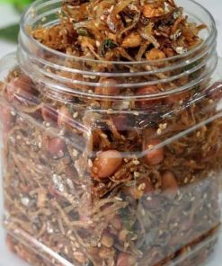 Cá Cơm Mờm Sữa Rim Lạc